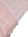 Robe courte patchwork à sequins unis années 1980