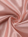 Robe fendue rose froncée en satin uni années 1930