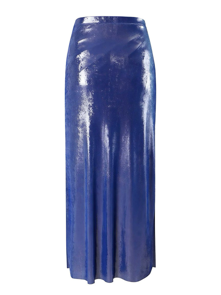 Correcteur uni nacré bleu années 1970