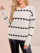 Pull Tricoté Cœur  Saint-Valentin Années 40