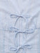 Deux Pièces Sans Manches Col en V Dentelle-Up Corset Haut & Pantalon Années 1950 4