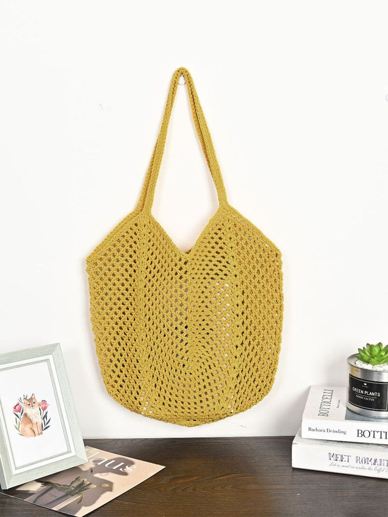 Grand Sac en Paille Tressée
