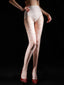 Collants taille haute à pois cœur vintage