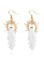 Boucles d'oreilles pendantes Halloween Éclat de soleil fantôme