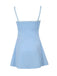 Mini Robe Ajourée Tie-Dye Arc-en-Ciel Années 2000