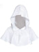 Cape à capuche vintage unie pour Halloween