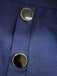 Ensemble 2 Pièces Haut Col Noué Rayé Vagues Abstraites & Short Boutonné Années 1950 4