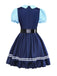 Ensemble chemise et robe deux pièces style Officier Lapine des années 1960