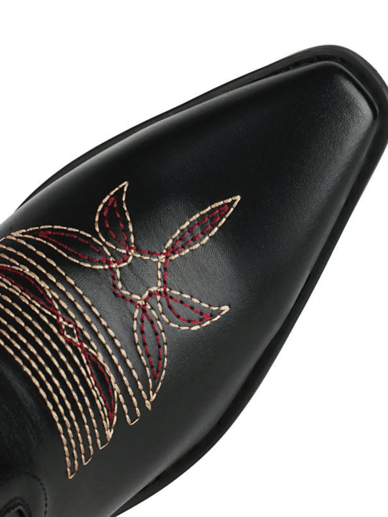 Bottes de cowboy western brodées vintage