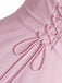 Dentelle Col Carré Dos Nu Robe Française Années 1960 4