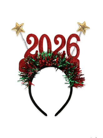 Bandeau à étoiles pour la fête du Nouvel An 2026