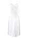 Ensemble nuisette blanche en dentelle et maille années 1930
