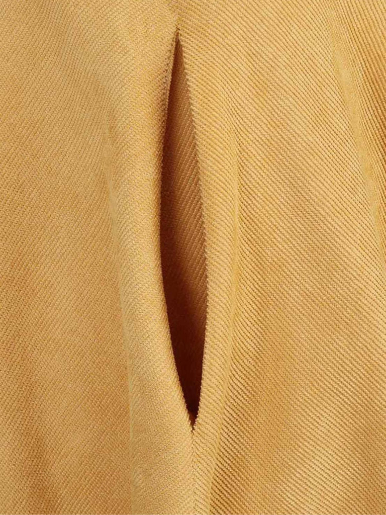 Robe Vintage Solide en Velours Côtelé des Années 1950 Cocktail Pin-up 12