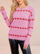 Pull Tricoté Cœur  Saint-Valentin Années 40