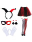 Ensemble d'accessoires pour costume de clown Halloween