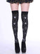 Bas gothiques avec motif sanglant Halloween