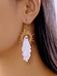 Boucles d'oreilles pendantes Halloween Éclat de soleil fantôme