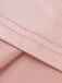 Robe fendue rose froncée en satin uni années 1930