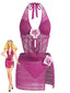 3PCS Bikini et Cache-Maillot Rose Halter Découpé Années 1950
