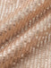 Paillettes Manches Longues Noué Waist Combishort Champagne Années 1980 4
