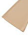 Combinaison beige à dos nu froncé et ornée perles jambes larges années 60