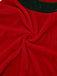 Ensemble robe Jovie rouge lutin de Noël années 1970