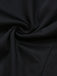 Robe noire à col carré et nœud papillon rouge années 60