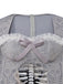 Robe grise en maille style mariée fantôme d'Halloween des années 1930