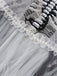 Robe grise en maille style mariée fantôme d'Halloween des années 1930