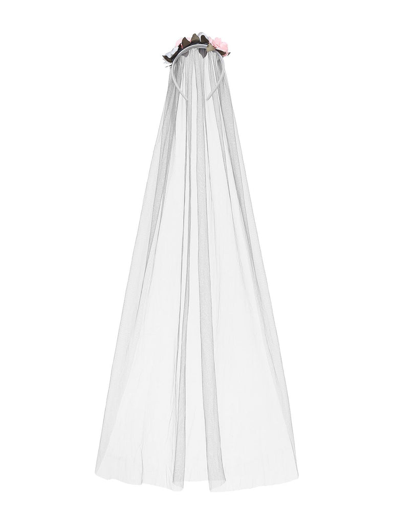 Robe grise en maille style mariée fantôme d'Halloween des années 1930
