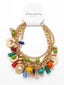 Bracelet bohème multicolore plusieurs rangs perles
