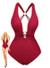 1960s Ruched Drawstring One Piece Swimsuit - vintage swimsuit, pin-up style