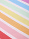 Robe à poches de cœur et rayures arc-en-ciel des années 1960