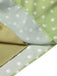 [Prévente] Robe verte à pois ajourés dans le dos des années 40