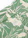 Robe verte fleurs col V des années 1940
