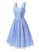 [Prévente] 2PCS Haut et robe coton à carreaux années 1950