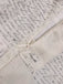 Robe papillons des journal patchwork kaki années 1950