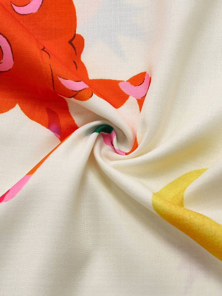 Combinaison multicolore motifs animaux dessin animé années 1930