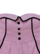 [Prévente] Combinaison rose bustier à pois et carreaux années 1930