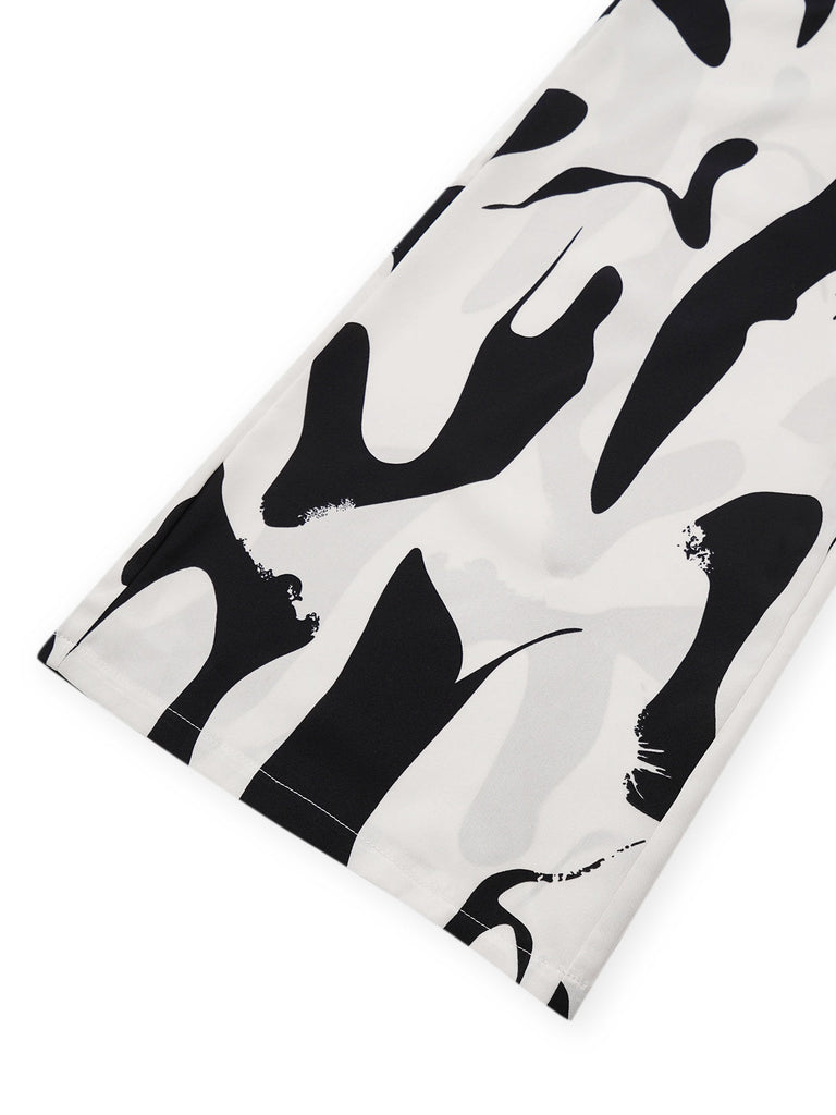 Combinaison noire licou peau de vache années 1940