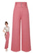 [Prévente] Pantalon rose coton en à boutons des années 1950