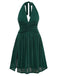 [Prévente] [Grande taille] Robe licou scintillante à col en V années 1930