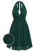 [Prévente] [Grande taille] Robe licou scintillante à col en V années 1930