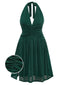 [Prévente] [Grande taille] Robe licou scintillante à col en V années 1930