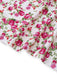 Robe blanche à petites fleurs nuisette fenduedes années 1940
