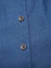 [Prévente] Gilet boutonné col en U en denim bleu uni des années 1970