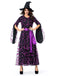 Ensemble robe de sorcière violet et étoiles et lune années 1930