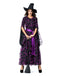 Ensemble robe de sorcière violet et étoiles et lune années 1930