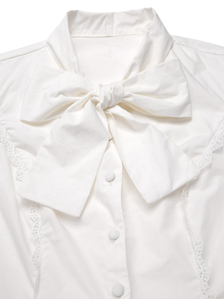 [Prévente] 2PCS Robe gris à volants et chemisier en coton années 1950
