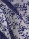 2PCS Robe et tablier ethniques à fleurs à lacets années 1950